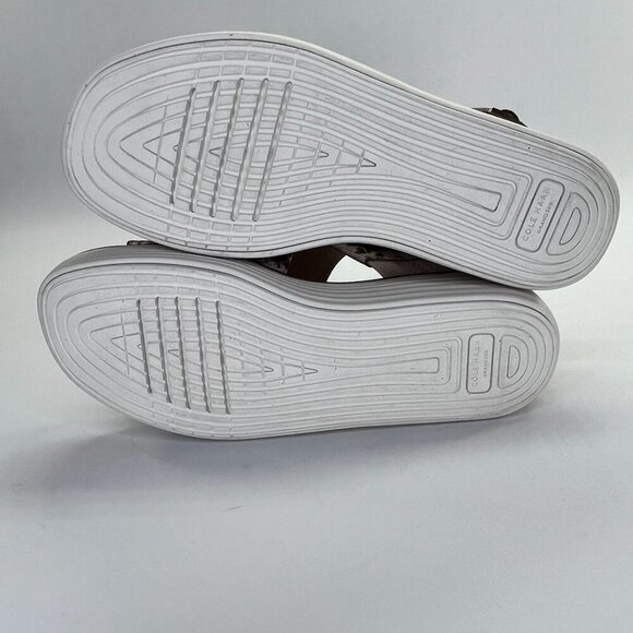 Cole Haan Women's Originalgrand Platform Sandals Size 6 Snake Print - Picture 12 of 13